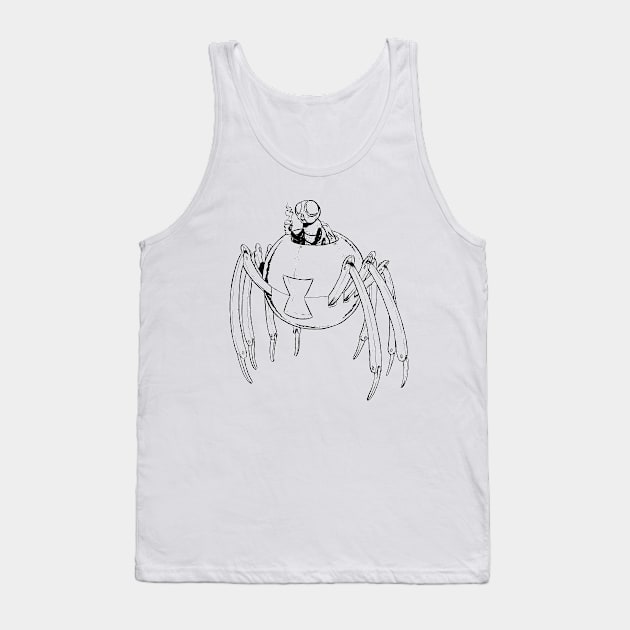 Spider-Mech Tank Top by AJIllustrates